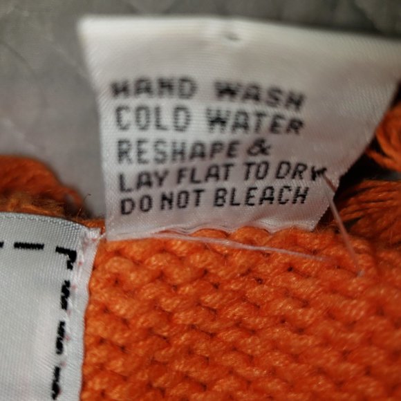 Sunflower Patterned Sweater - Orange and White - Picture 7 of 7